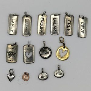 Origami Owl Lot of 14 Tags